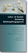Lohn- und Sozialdumping Bekämpfungsgesetz (Cover: dbv)